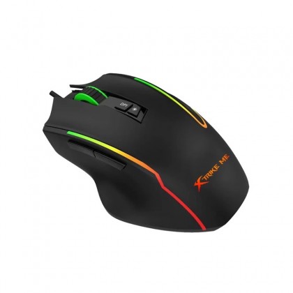 XTRIKE ME GM-518 DPI 12800 PROGRAMMABLE GAMING MOUSE - 7 BUTTONS/RGB BACKLIT/1.5M CABLE