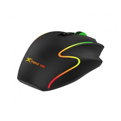 XTRIKE ME GM-518 DPI 12800 PROGRAMMABLE GAMING MOUSE - 7 BUTTONS/RGB BACKLIT/1.5M CABLE