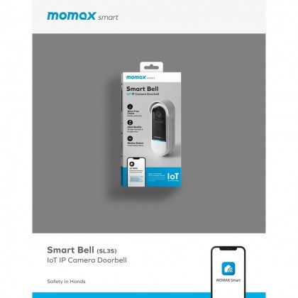 MOMAX SL3SW SMART BELL LOT IP CAMERA DOORBELL