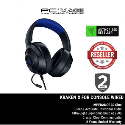 RAZER KRAKEN X FOR CONSOLE WIRED GAMING HEADSET  RZ04-02890200-R3M1 2YEAR RAZER WARRANTY
