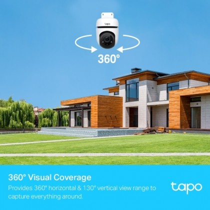 TP-Link Tapo C500 Outdoor Pan/Tilt Security WiFi Camera 1080p FHD Live View
