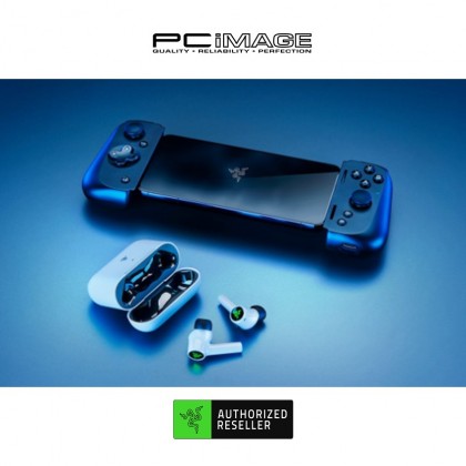RAZER HAMMERHEAD HYPERSPEED - PLAYSTATION LICENSED WIRELESS MULTI-PLATFORM GAMING EARBUDS