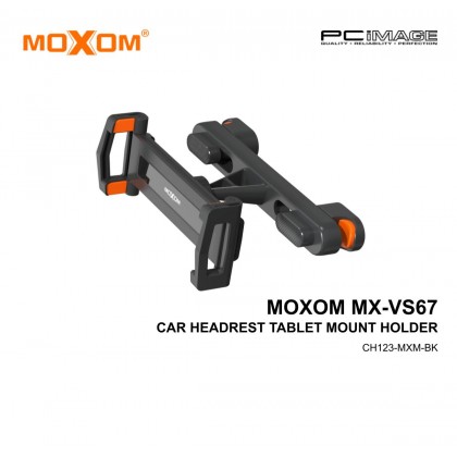 MOXOM MX-VS67 Car Headrest Tablet Mount Holder Black