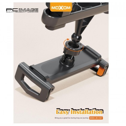 MOXOM MX-VS67 Car Headrest Tablet Mount Holder Black