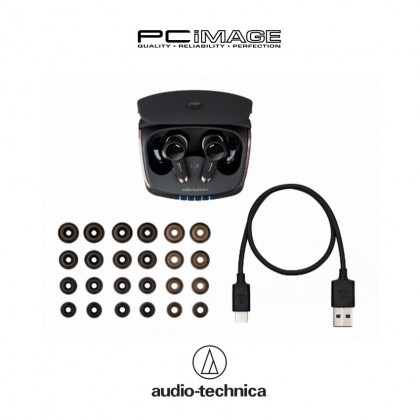 AUDIO-TECHNICA ATH-TWX9 Wireless Earbuds (BT 5.2/APTX ADAPTIVE /UV ANTI-BACTERIA/5.8MM HI-RES DRIVER)
