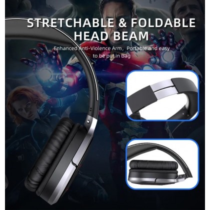 AWEI A799BL BLUETOOTH / WIRED GAMING HEADSET 5000MAH- BLACK AWEI A799BL BLUETOOTH / WIRED GAMING HEADSET 5000MAH- BLACK