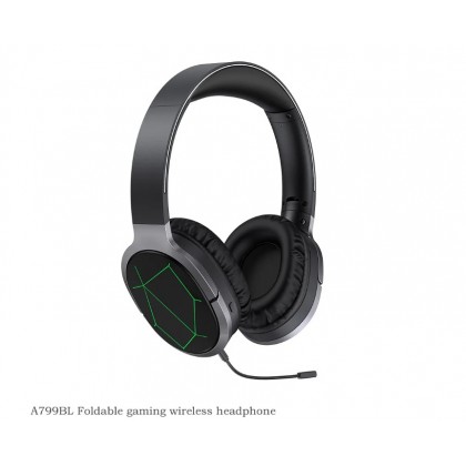 AWEI A799BL BLUETOOTH / WIRED GAMING HEADSET 5000MAH- BLACK AWEI A799BL BLUETOOTH / WIRED GAMING HEADSET 5000MAH- BLACK