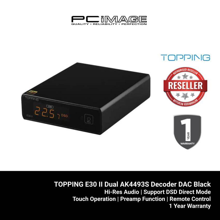 美品 TOPPING E30Ⅱ USB D/Aコンバーター 申し込み シルバー