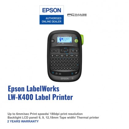 EPSON LabelWorks LW-K400 Label Printer + FREE RM50 TNG