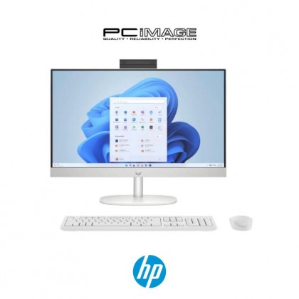 HP AIO 24-CR0012D 23.8" Desktop PC White (R5-7520U, 16GB 5500Mhz, 512GB SSD, Radeon, Win11H, OfficeHNS)