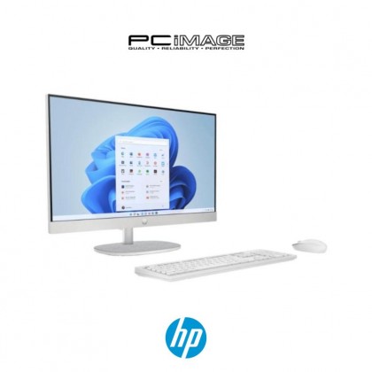 HP AIO 24-CR0012D 23.8" Desktop PC White (R5-7520U, 16GB 5500Mhz, 512GB SSD, Radeon, Win11H, OfficeHNS)
