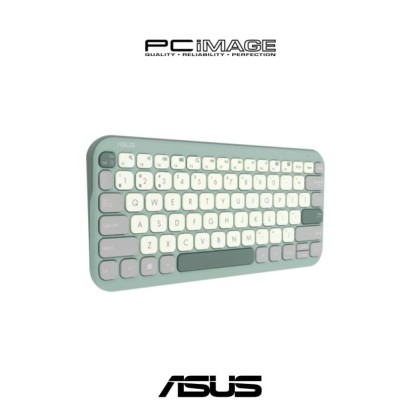 ASUS Marshmallow Keyboard KW100 (Wireless, Adjustable Kickstands, Low Noise Keystroke, Bluetooth 5.0)
