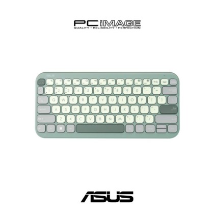 ASUS Marshmallow Keyboard KW100 (Wireless, Adjustable Kickstands, Low Noise Keystroke, Bluetooth 5.0)