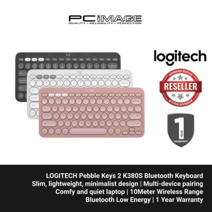 LOGITECH Pebble Keys 2 K380S Bluetooth Keyboard