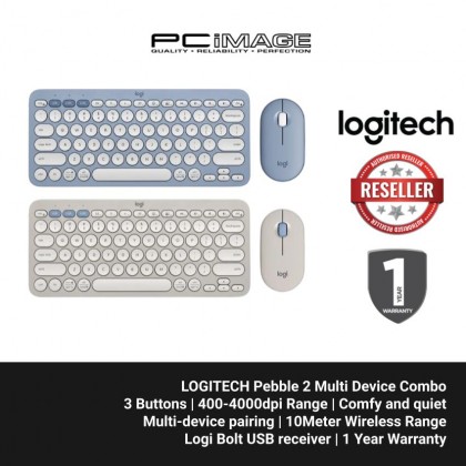 LOGITECH Pebble 2 Multi Device Combo (PEBBLE KEYS K380S+PEBBLE MOUSE 2 M350S) LOGITECH Pebble 2 Multi Device Combo (PEBBLE KEYS K380S+PEBBLE MOUSE 2 M350S)