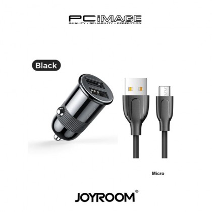 JOYROOM C-A06 3.1A USB-A DUAL PORT CAR CHARGER 