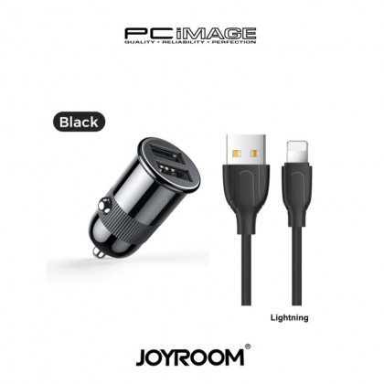JOYROOM C-A06 3.1A USB-A DUAL PORT CAR CHARGER 