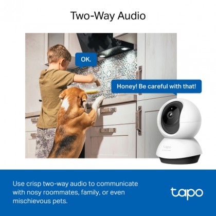 TP-LINK TAPO C220 PAN/TILT HOME SECURITY WIFI CAMERA 4MP TP-LINK TAPO C220 PAN/TILT HOME SECURITY WIFI CAMERA 4MP