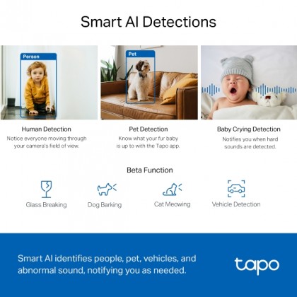 TP-LINK TAPO C220 PAN/TILT HOME SECURITY WIFI CAMERA 4MP TP-LINK TAPO C220 PAN/TILT HOME SECURITY WIFI CAMERA 4MP