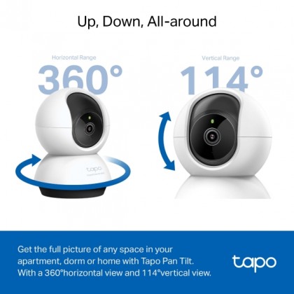 TP-LINK TAPO C220 PAN/TILT HOME SECURITY WIFI CAMERA 4MP TP-LINK TAPO C220 PAN/TILT HOME SECURITY WIFI CAMERA 4MP