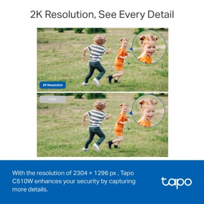 TP-LINK TAPO C510W OUTDOOR PAN/TILT SECURITY WIFI CAMERA TP-LINK TAPO C510W OUTDOOR PAN/TILT SECURITY WIFI CAMERA