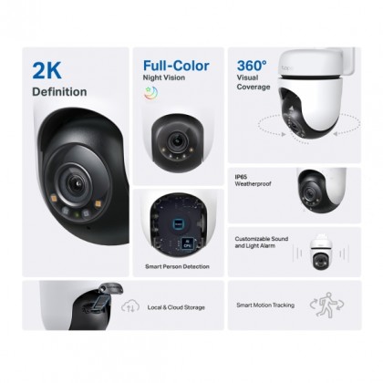 TP-LINK TAPO C510W OUTDOOR PAN/TILT SECURITY WIFI CAMERA TP-LINK TAPO C510W OUTDOOR PAN/TILT SECURITY WIFI CAMERA