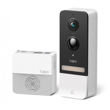 TP-LINK TAPO D230S1 TAPO SMART BATTERY 5MP VIDEO DOORBELL WITH FULL-COLOR NIGHT VISION TP-LINK TAPO D230S1 TAPO SMART BATTERY 5MP VIDEO DOORBELL WITH FULL-COLOR NIGHT VISION