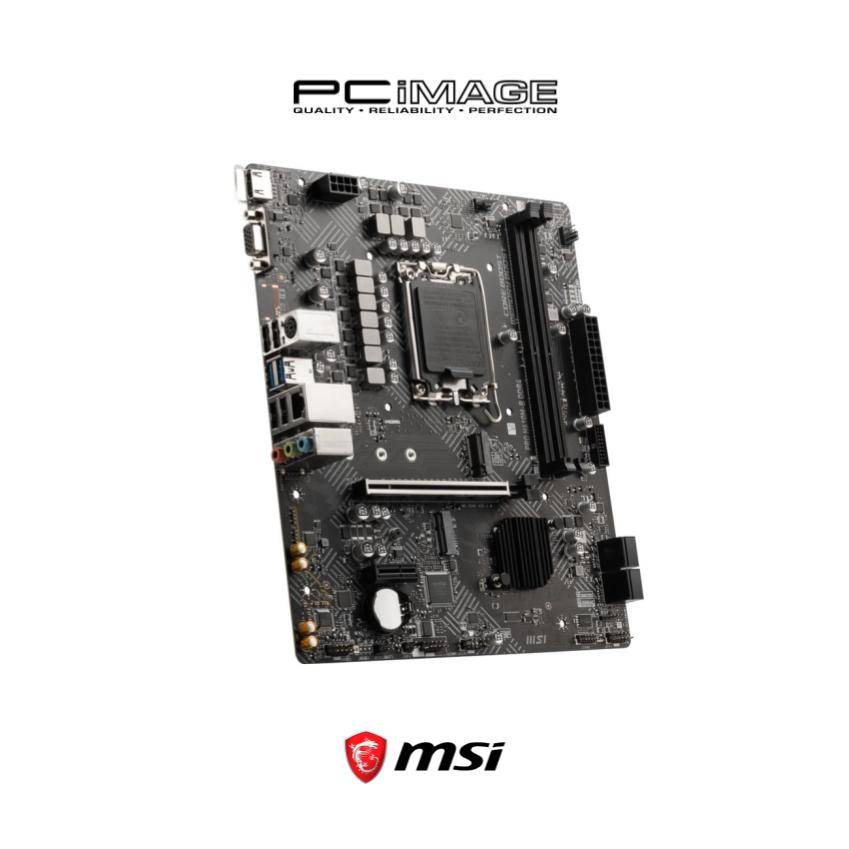 MSI PRO H610M-E D4 LGA1700 M-ATX MOTHERBOARD | PC Image