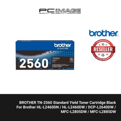BROTHER TN-2560 Standard Yield Toner Cartridge Black | PC Image