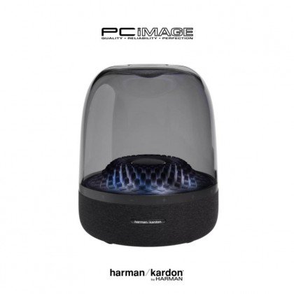 HARMAN KARDON Aura Studio 4 Bluetooth Speaker with Iconic Transparent Dome