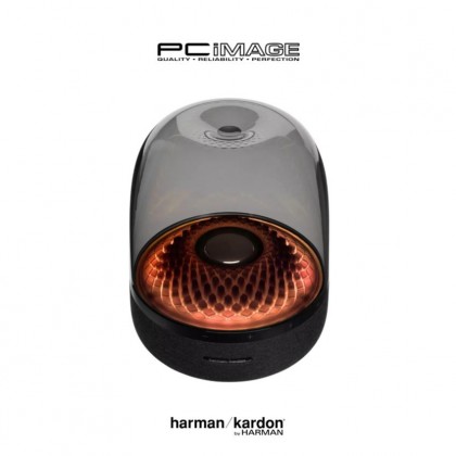 HARMAN KARDON Aura Studio 4 Bluetooth Speaker with Iconic Transparent Dome