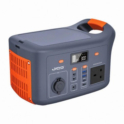 JQB FUSION 300W POWER STATION WITH LED LIGHT - 307.2WH / 96000MAH / 2 AC 300W / 4.5KG / 5YW JQB FUSION 300W POWER STATION WITH LED LIGHT - 307.2WH / 96000MAH / 2 AC 300W / 4.5KG / 5YW
