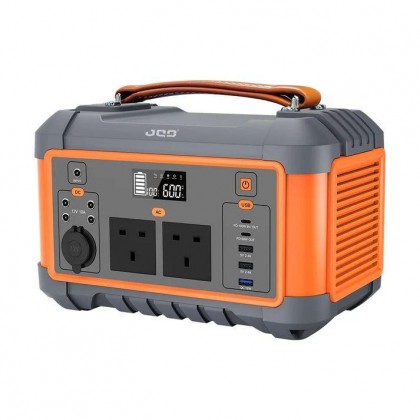 JQB FUSION 500W POWER STATION WITH LED LIGHT - 555WH / 150000MAH / 2 AC 600W / 6.5KG / 5YW