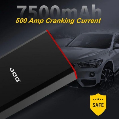 JQB JUMP XPRESS LITE 7500MAH JUMP STARTER WITH LED LIGHT - 12V / 500A / 5.0L PETROL / 3.0L DIESEL / 2YW JQB JUMP XPRESS LITE 7500MAH JUMP STARTER WITH LED LIGHT - 12V / 500A / 5.0L PETROL / 3.0L DIESEL / 2YW