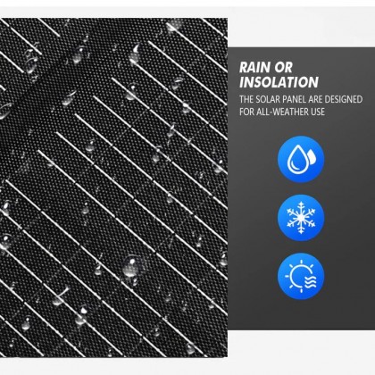 JQB SUNWAVE 110W FOLDABLE SOLAR PANEL - FS 400*390MM / OS 1560*400MM / 2.5KG / 5V 3.4A / 2YW JQB SUNWAVE 110W FOLDABLE SOLAR PANEL - FS 400*390MM / OS 1560*400MM / 2.5KG / 5V 3.4A / 2YW