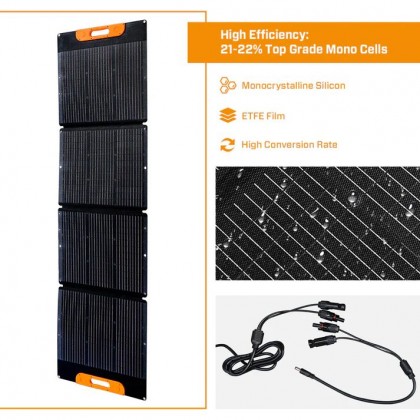 JQB SUNWAVE 220W FOLDABLE SOLAR PANEL - FS 610*600MM / OS 2280*600MM / 6.1KG / 5V 3.4A / 2YW JQB SUNWAVE 220W FOLDABLE SOLAR PANEL - FS 610*600MM / OS 2280*600MM / 6.1KG / 5V 3.4A / 2YW