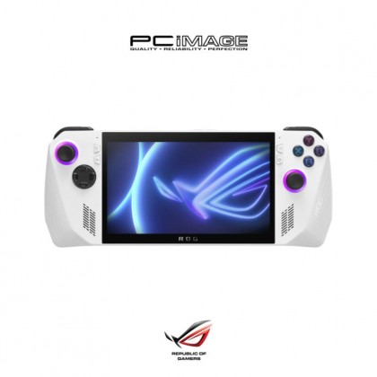 ASUS ROG ALLY 2023 (RC71L-NH020W) RYZEN™ Z1/ 16GB LPDDR5/ 512GB M.2/ RTX4060 8GB/ 7" FHD/ Win11/ 2 YEARS WARRANTY - White