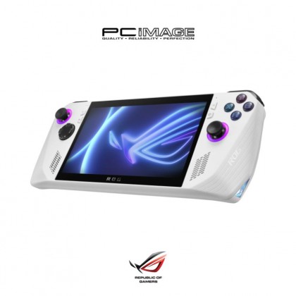ASUS ROG ALLY 2023 (RC71L-NH020W) RYZEN™ Z1/ 16GB LPDDR5/ 512GB M.2/ RTX4060 8GB/ 7" FHD/ Win11/ 2 YEARS WARRANTY - White