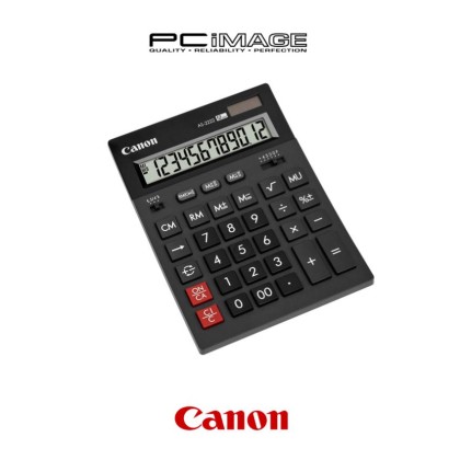 CANON AS-2222 II 12 Digits Desktop Calculator - Eco-concious and stylish arc design calculator