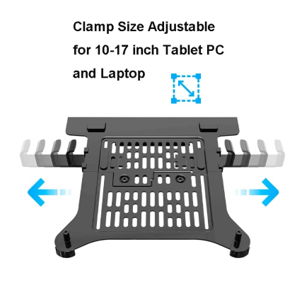 NB NORTH BAYOU FP-2 VESA LAPTOP MOUNT HOLDER / LAPTOP TRAY FOR 10" - 17", UP TO 10KG