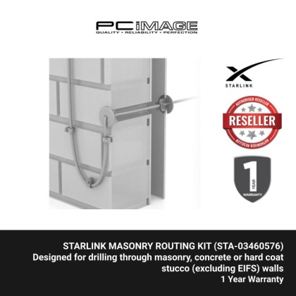 [ PRE-ORDER ] Starlink Masonry Routing Kit