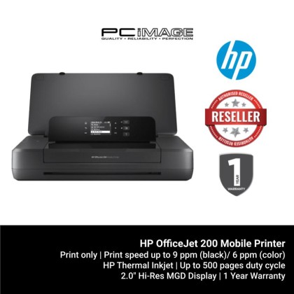 HP OfficeJet 200 Mobile Printer HP OfficeJet 200 Mobile Printer