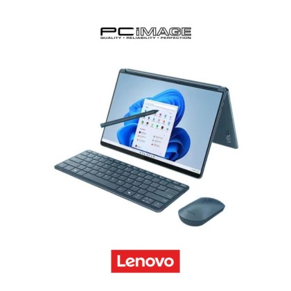 LENOVO Yoga Book9 13IMU9-83FF002AMJ 13.3" OLED Laptop Tidal Teal (U7-155U, 32GB 7467MHZ, 1TB SSD, Intel, Win11H, OfficeHNS21) + FREE TNG RM200 LENOVO Yoga Book9 13IMU9-83FF002AMJ 13.3" OLED Laptop Tidal Teal (U7-155U, 32GB 7467MHZ, 1TB SSD, Intel, Win11H, OfficeHNS21) + FREE TNG RM200