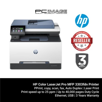 HP Color LaserJet Pro MFP 3303FDNPrinter (Print/Scan/Copy/Fax/Auto Duplex/Network) HP Color LaserJet Pro MFP 3303FDNPrinter (Print/Scan/Copy/Fax/Auto Duplex/Network)