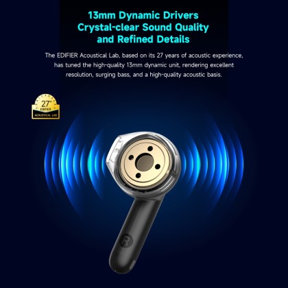 EDIFIER HECATE GT2 True Wireless Gaming Earbuds