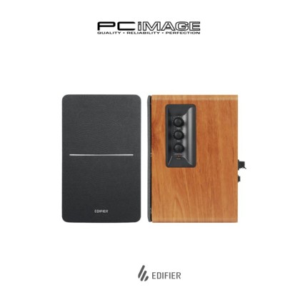 EDIFIER R1280DB Powerful Bookshelf Speakers - Brown