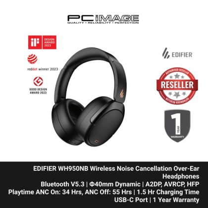 EDIFIER WH950NB -45DB Wireless Noise Cancellation Over Ear Headphone EDIFIER WH950NB -45DB Wireless Noise Cancellation Over Ear Headphone