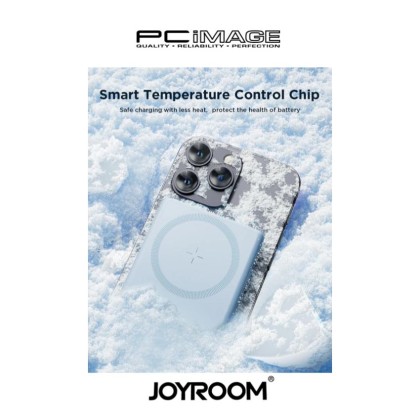 JOYROOM JR-PBM01 20W Magnetic Wireless Power Bank with Built-in Cable & Kickstand 10000mAh
