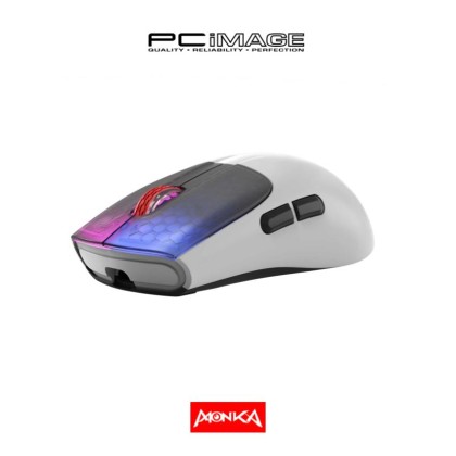 MONKA VERO G966W LIGHT WEIGHT WIRELESS GAMING MOUSE WITH RGB LIGHT
