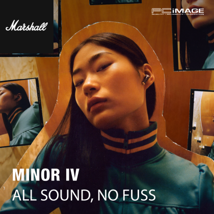 MARSHALL MINOR IV TRUE WIRELESS EARPHONE - BLACK